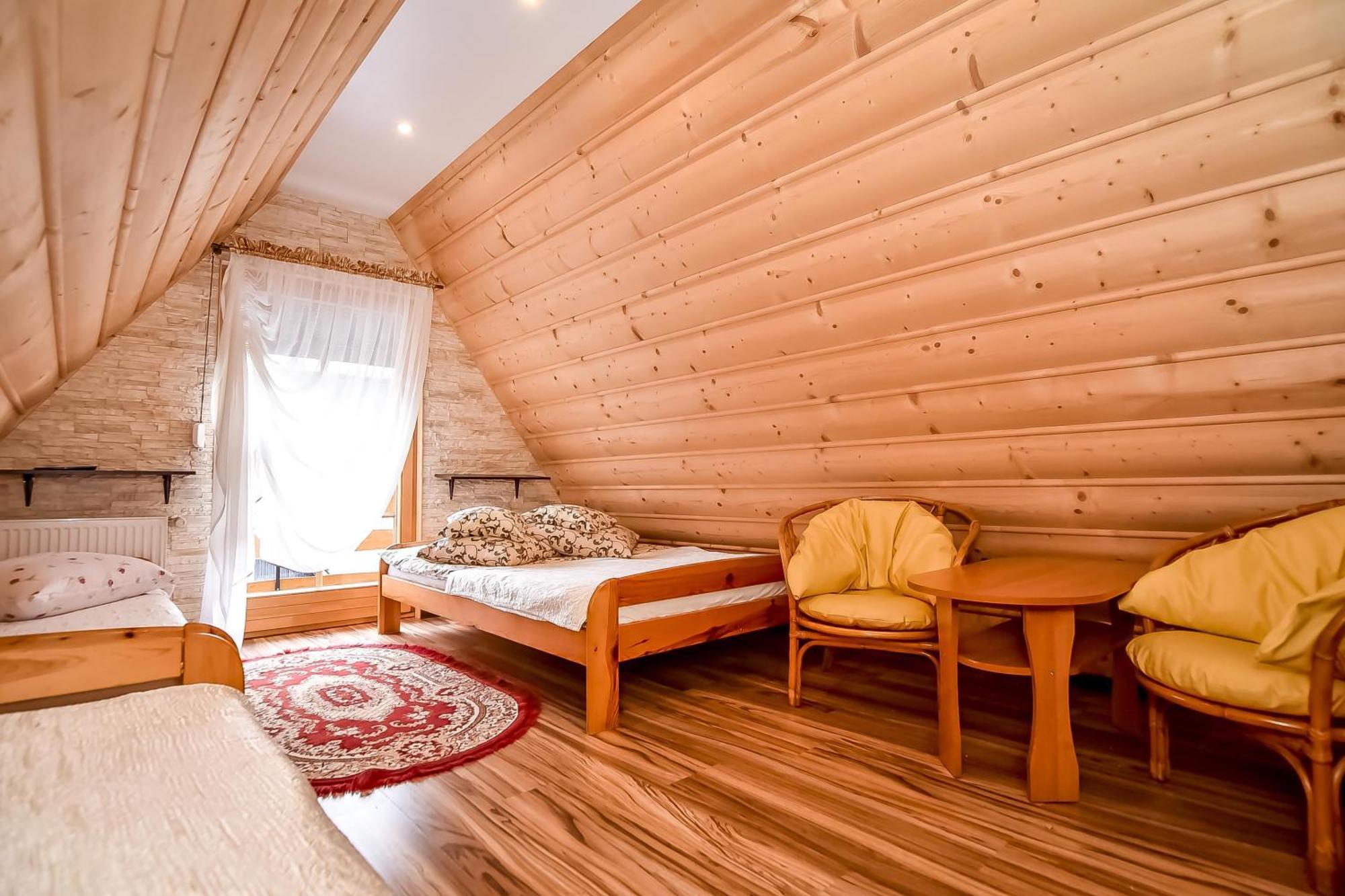 Ciukrowa Chatka Sauna & Jacuzzi Poronin Exteriör bild