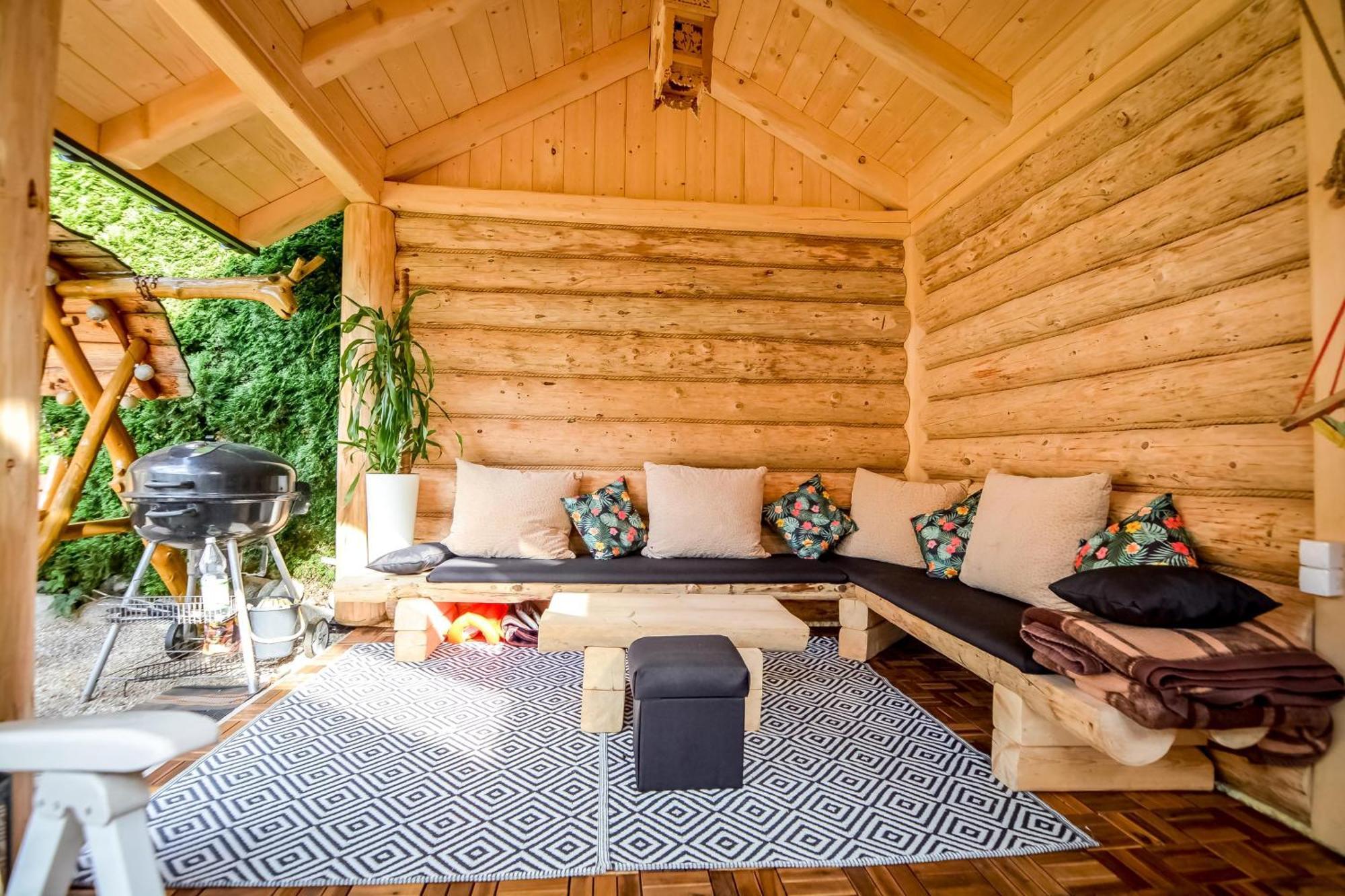 Ciukrowa Chatka Sauna & Jacuzzi Poronin Exteriör bild