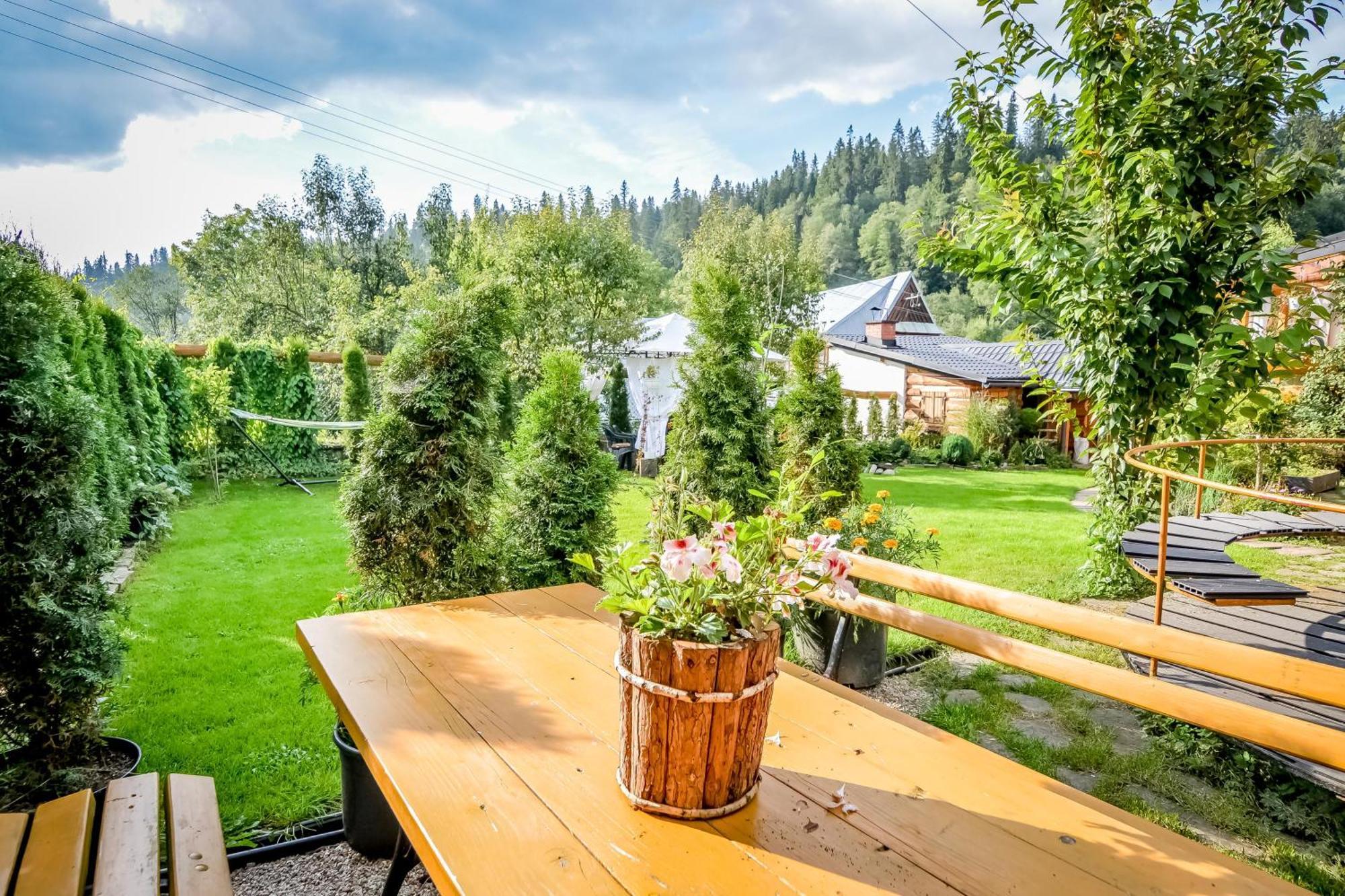 Ciukrowa Chatka Sauna & Jacuzzi Poronin Exteriör bild